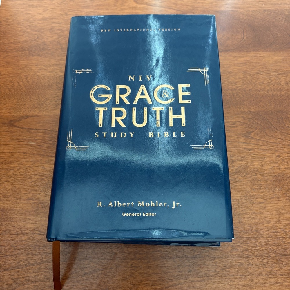 NIV Study Bible Grace & Truth Large Comfort Print Hardcover‎ Al Mohler